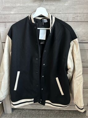 NWT H&M Varsity Jacket